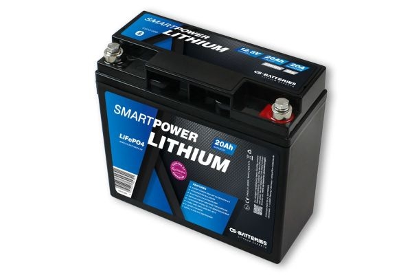 20Ah | 12,8V | 256Wh | Clesana C1 Lithium Stützbatterie mit Bluetooth und integriertem 40A BMS