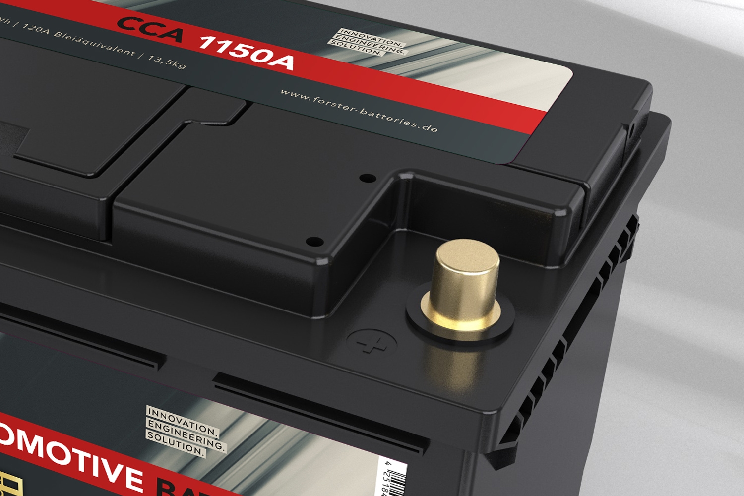 25,6V | 70Ah | LiFePO4 | Heavy Duty Automotive Lithium Batterie | 1150A | 355 x 176 x 190mm | ~13,5kg | Pb-eq  140Ah