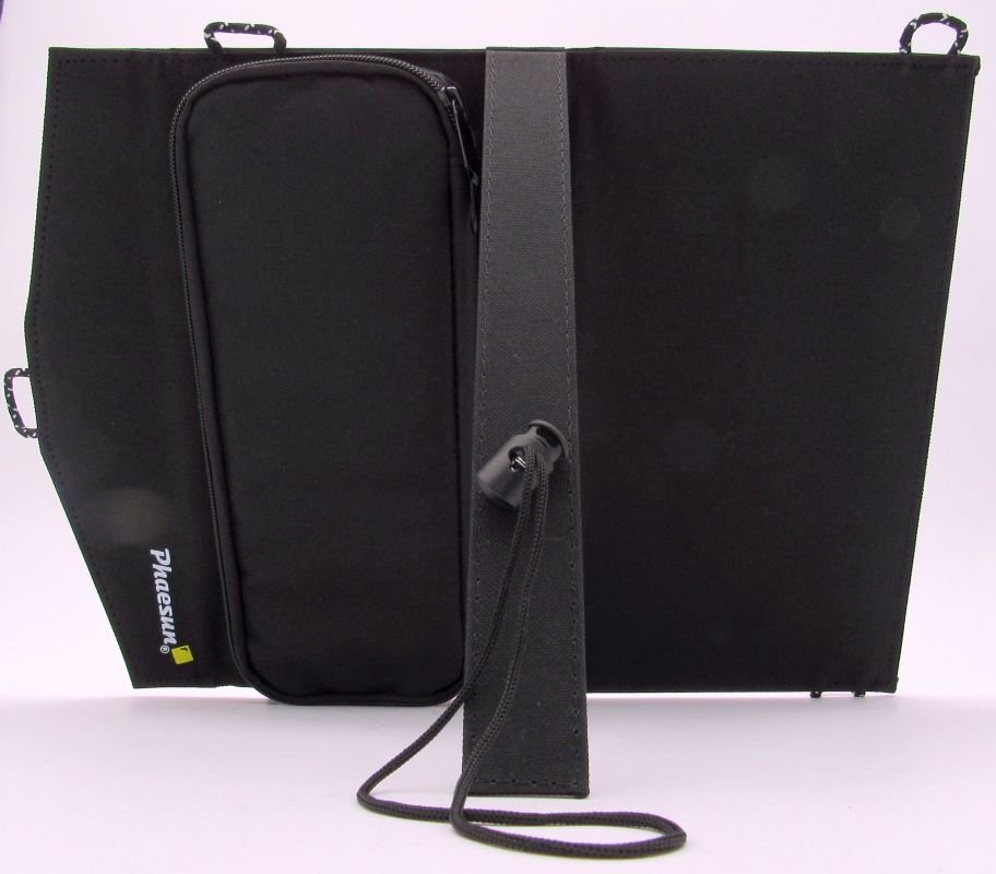 Modul Kit Phaesun Trek King 2x7, 12 V, 14 W - Leistungsstarkes Solarmodul zum Laden von Smartphones, Powerbanks etc.