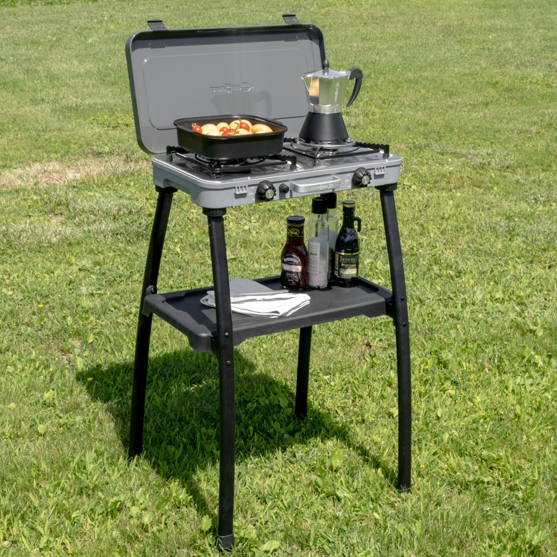 Brunner Devil Kookmaster Standalone – 2‑flammiger Gaskocher 30 mbar