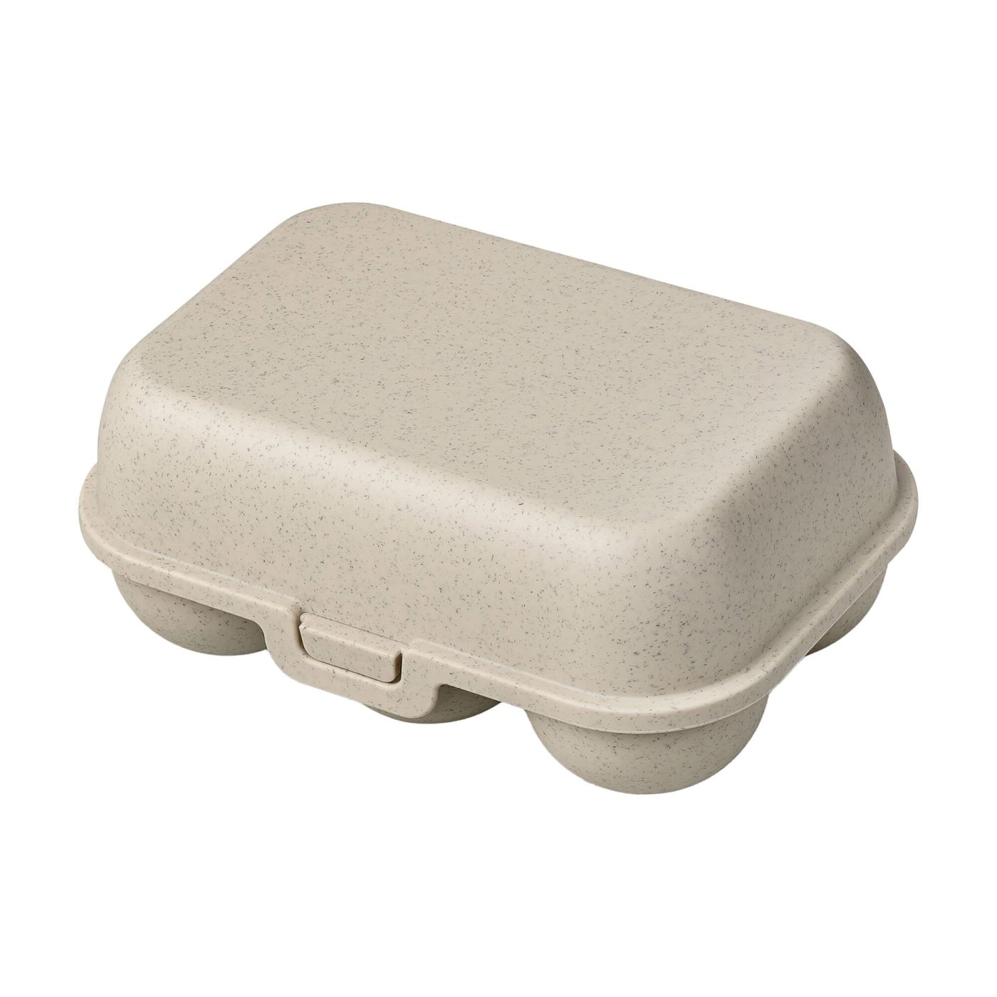 Koziol Eierbox EGGS TO GO MINI sand für 6 Eier