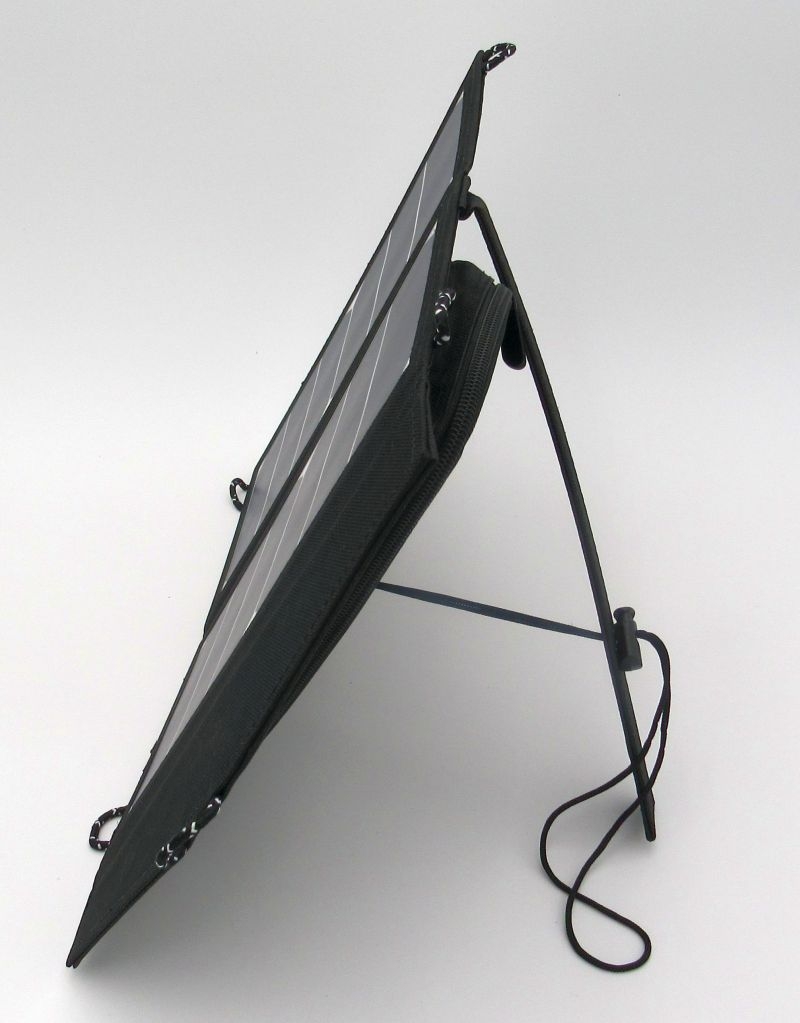 Modul Kit Phaesun Trek King 2x7, 12 V, 14 W - Leistungsstarkes Solarmodul zum Laden von Smartphones, Powerbanks etc.