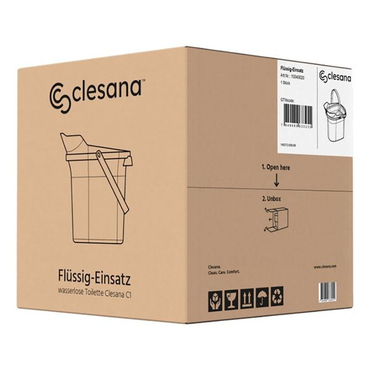 Clesana Flüssig-Einsatz für Clesana C1 und Clesana X1