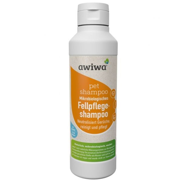 awiwa pet shampoo | mikrobiologisches Fellpflegeshampoo